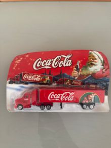 Vintage Christmas Coca Cola truck