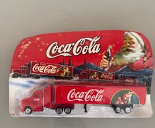 Vintage Christmas Coca Cola truck