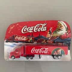 Vintage Christmas Coca Cola truck