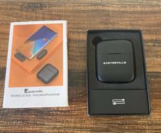 Easterville Wireless Microphone With Box & Power Cable