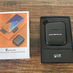 Easterville Wireless Microphone With Box & Power Cable