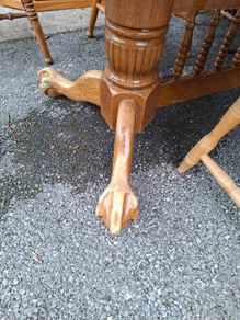 Pine Table with 7 Chairs