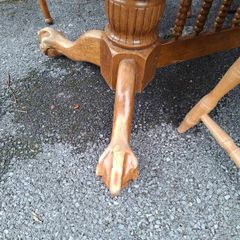 Pine Table with 7 Chairs