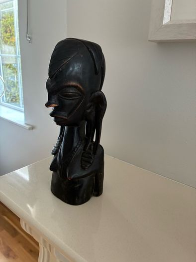 Hardwood African Ornament.