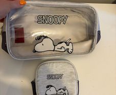 Snoopy make-up bags