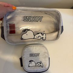 Snoopy make-up bags