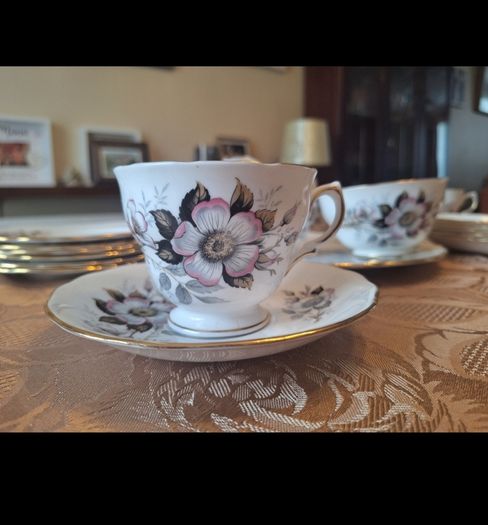 Crown Royal Bone China tea set