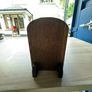 Vintage Solid Oak Desktop Book Trough/Tabletop Bookcase (88cm) Image 3