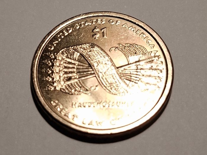 USA Native American Dollar coins