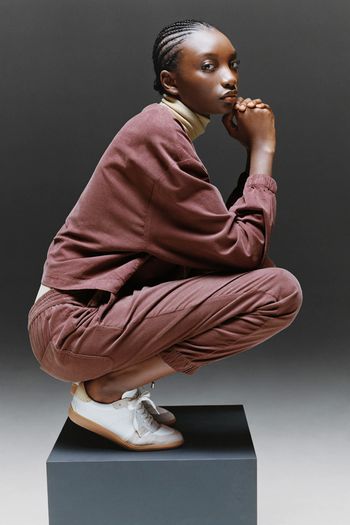 Zara Velvet TRACKSUIT jumper and trousers set