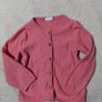 Rocha Little Rocha Denim Skirt And Pink Cardigan Image 5