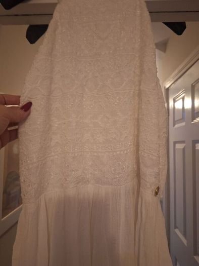 Fabulous white Superdry jumpsuit