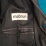 Vintage Mabrun Italy leather car coat jacket xl / xxl Image 5