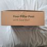 Cat Four Pillar Scratching Post with Sisal Ball Image 3