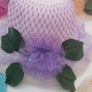 Girls Sun Hats With Flowers Image 7