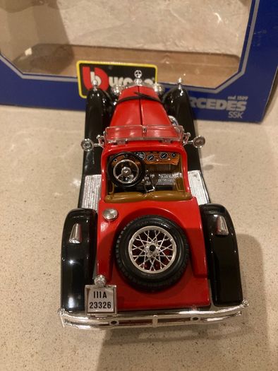 Mercedes SSK Scale 1/24 Burago New
