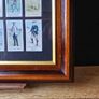 Framed Vintage Golf Cigarette Cards  Complete Collection 50 Cards Image 4