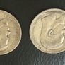 Pair of Imperial Russian Silver 1 Rouble Coins 1898   Tsar Nicholas II Image 2