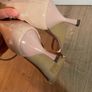Beige heels sandals size uk 4 Image 4