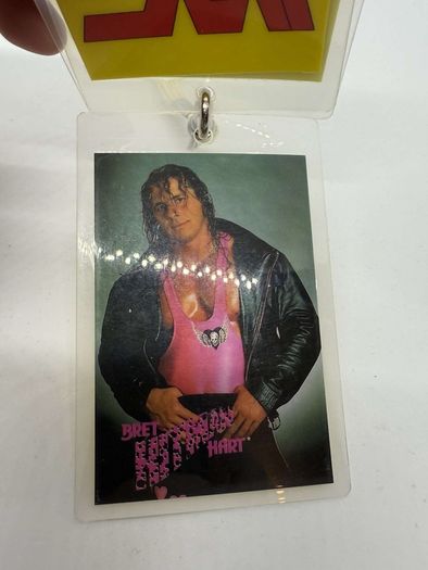 wwe WWF European Tour cards Tatanka ,Bret Hart & The Undertaker