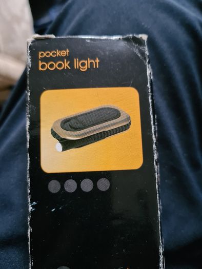 Fabolous Flexible Pocket Book Light. In Perfect Working Order. Complete With Box. Make Nice Present For Book Reader. Plus an AA personal organizer.