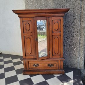 Antique apprentice piece/miniature wardrobe