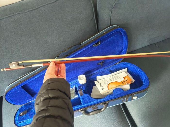 Brand New Stentor 1 3/4 Violin Case With Bow