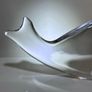 Kosta Boda art glass sculpture, Jonah and the whale Image 5