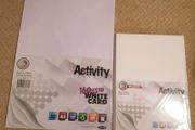 New Sealed Activity Card 50 A4 &amp; 50 A3