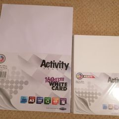 New Sealed Activity Card 50 A4 & 50 A3