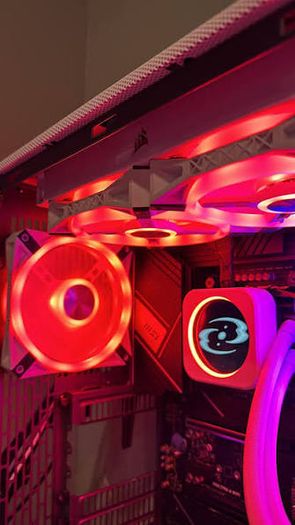 PC Fans Corsair LL120 RGB 120mm X2 + Command Pro