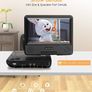 9.5" Portable DVD Player with 7" HD Swivel Screen for Kids and Car, Dual Stereo Speakers, Built-in Rechargeable Battery,Support (FREE SHIPPING) Image 5
