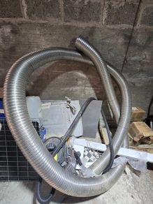 5 - 6 metres of stainless steel flue