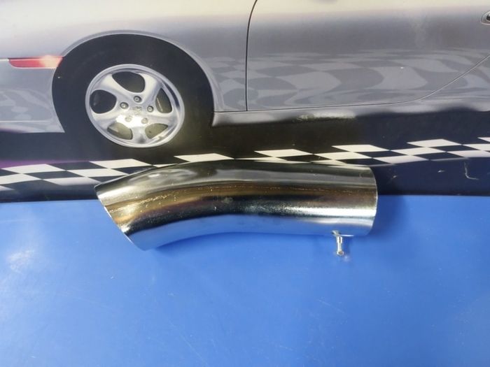 Chrome exhaust tip