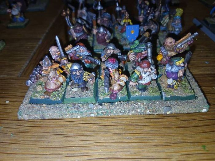 Old Warhammer Dwarf Army