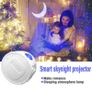 Bluetooth speaker with LED Projection Lamp Galaxy Star Projector Night Light Lamp Ocean Starry Nebula/ Laser Star/ Moon Projection, USB Charging, for Wedding, Party, Kids Room, Birthday Image 5