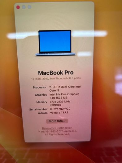 Macbook Pro 2017