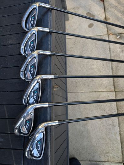 Masters GX1 golf clubs
