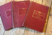 3 Vintage Music Treasury Music Note books