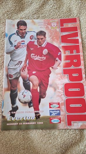 Vintage Liverpool FC Match Programmes 1990's x9
