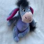 DISNEY EEYORE Winnie The POOH approx 12" Soft Toy Plush Vivid used Please Used There is a small hole on his ear Please look at the pictures Image 4