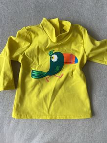 M&S Long sleeve Toucan baby rash vest 3-6 months