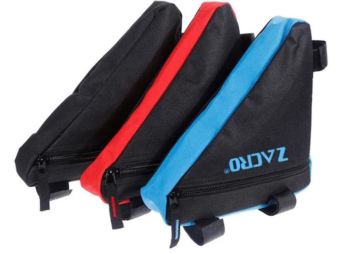 100% Brand-new Zacro Bike Bicycle Cycling Bag Front Tube Frame Phone Waterproof Bicycle Bags Triangle Pouch Frame Holder bicycle Accessories