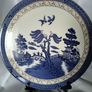 Booths "Real Old Willow" Plates and Gateaux Cake Plate Image 4