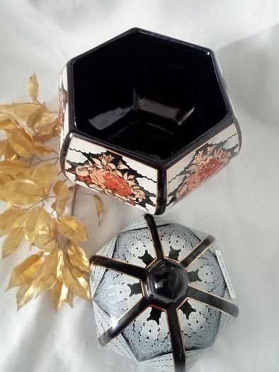 Italian Decor Lidded Jar