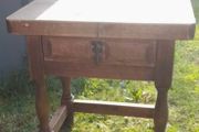 antique side table