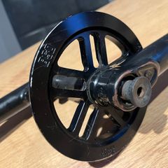 Bmx crankset cranks Eclat 165 and sprocket