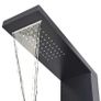 Shower Panel System Aluminium Matte Black Image 4