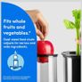 High Street TV nutribullet 1000W Juicer Pro - Large 2L Pulp Basin & 800ml Juice Pitcher - Three Precision Speeds, Wide 3'' Chute & Dishwasher Safe - Includes Glass To-Go Bottle 340ml & Freezer Tray Image 4