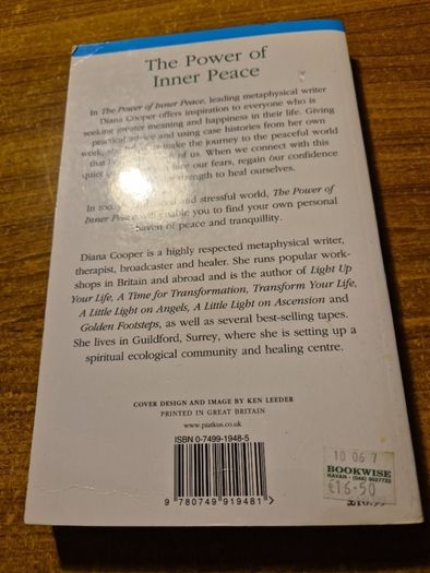The Power of Inner Peace Diana Cooper